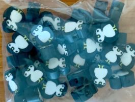 Fimo Bastelperlen Pinguin 50 Stück