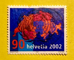 Nr.1059  GESTEMPELT UNO-Beitritt  2002   