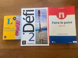 3 Bücher,  Französisch, Berufsmatur Gesundheit und Soziales
