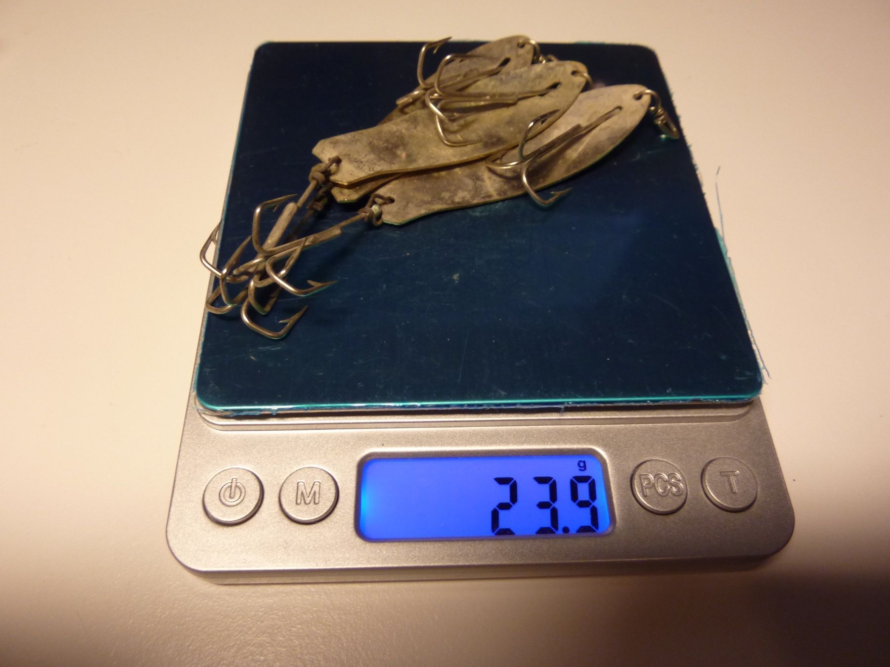 Köder: 3 kleine LEMAX Heinzer Silber- Messing – Neu (gemäss Beschreibung) aus Luzern von Speichenrolle 2