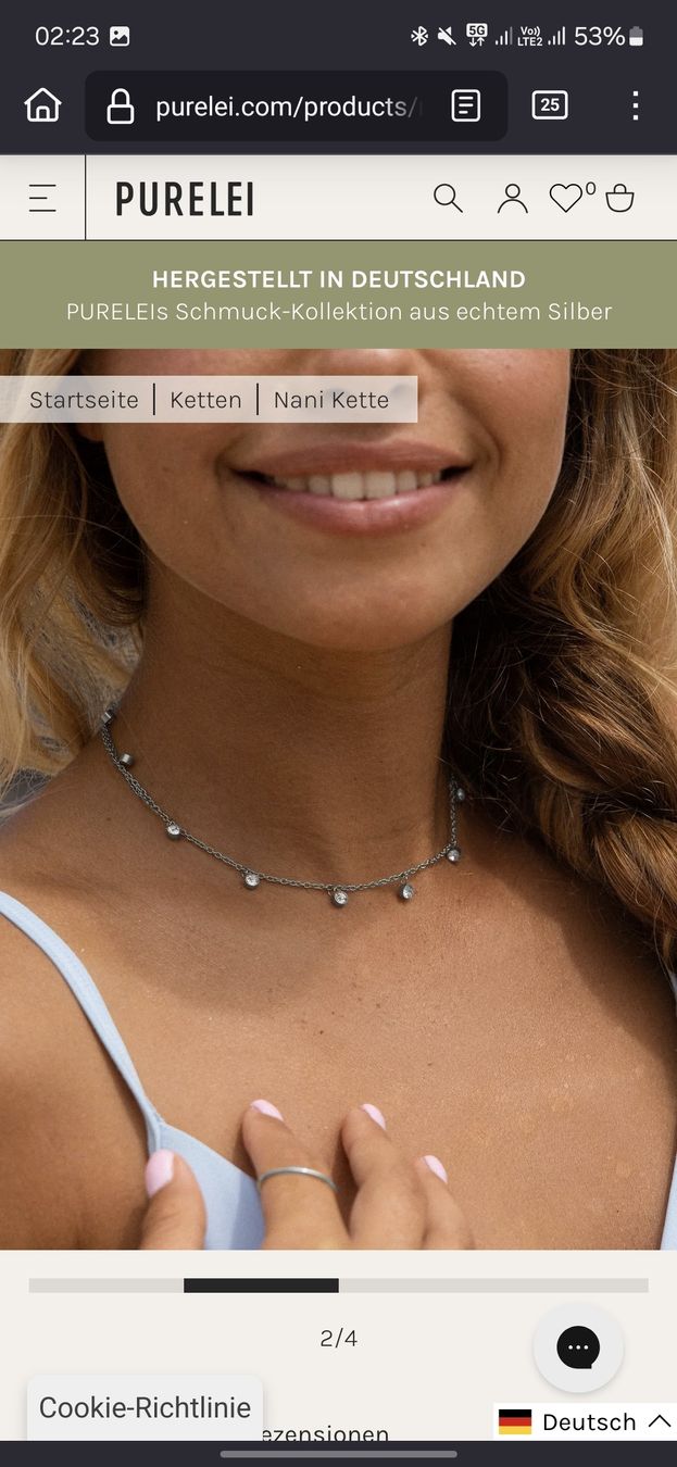 Purelei Catenine: Purelei Halskette Nani – Usato da Rickenbach b. Wil venduto da VeryLovelyThings 5