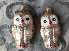 Eulen Eule Vogel Christbaumschmuck