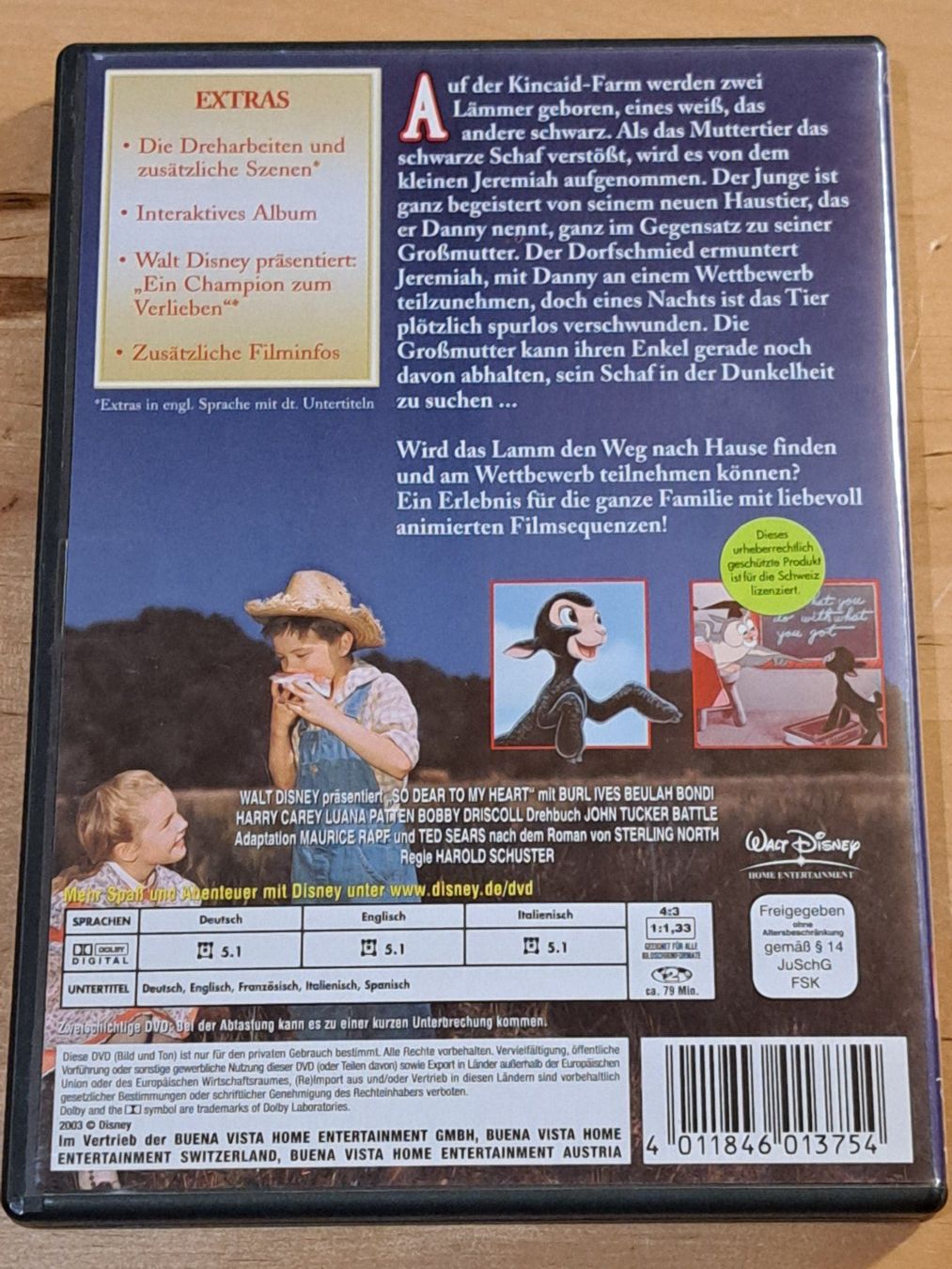 Tutti i DVDs: DVD Ein Champion zum Verlieben, Walt Disney – Usato da Unterseen venduto da Kanica 1
