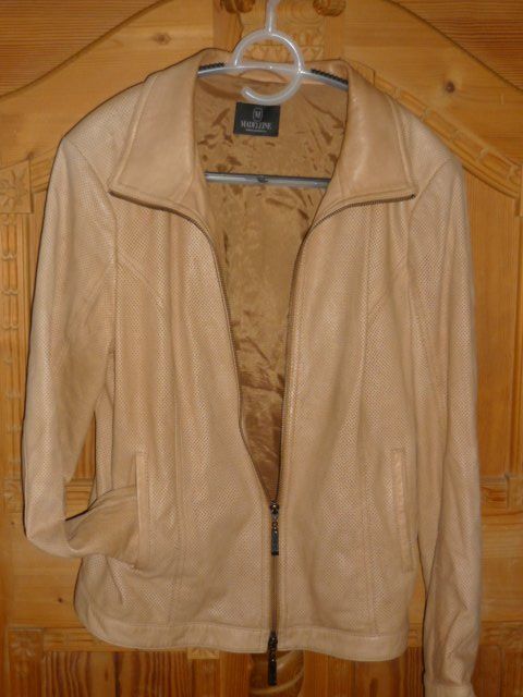Madeleine Giacche: JACKE LEDER  GR. 42 MADELEINE  BRUSTBR. 110 CM. CA. – Usato da St.Gallen venduto da Anso