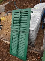 Volet de fenêtre en aluminium
