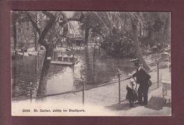 ST. GALLEN - Im Stadtpark - 1907