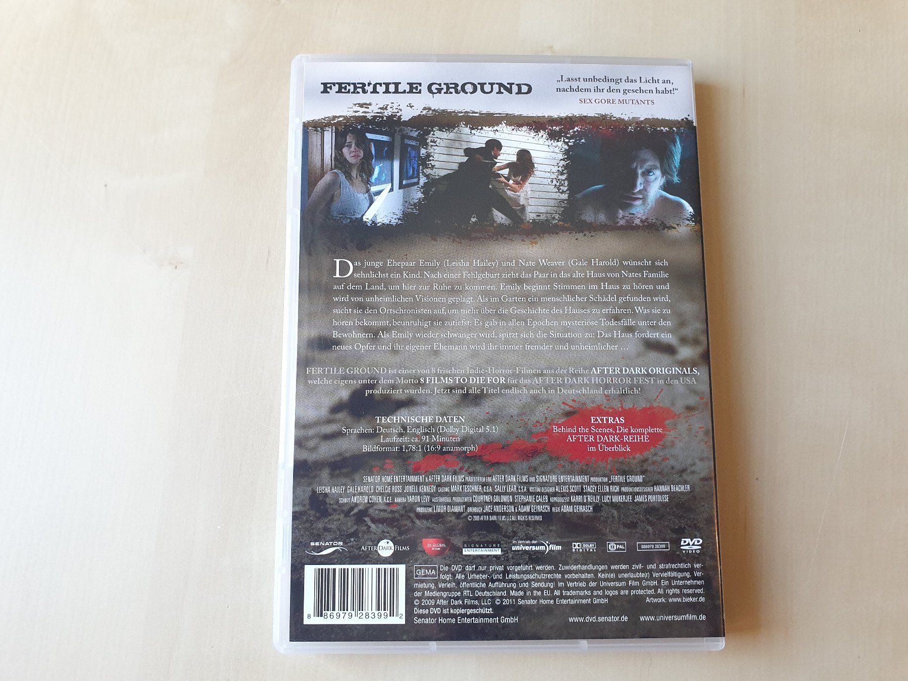 Tutti i DVDs: Fertile Ground – Usato da Stansstad venduto da collectorsshop 1