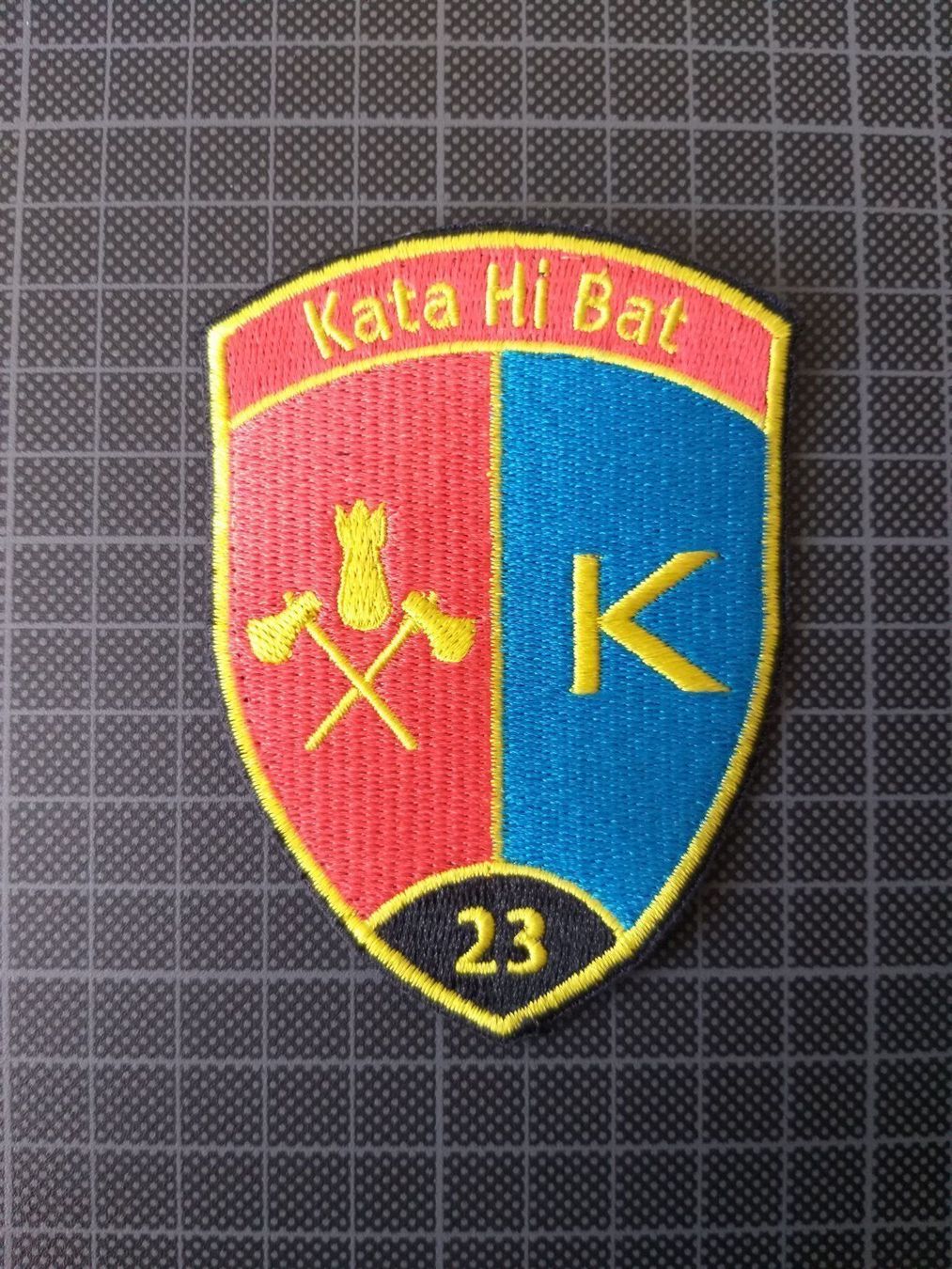 Placchette & Badge: Verbandsabzeichen Kata Hi Bat 23 Stab – Usato da Bauma venduto da SwissMilitaria