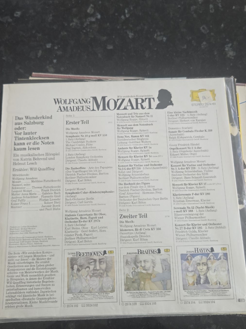 Dischi in vinile: Mozart  – Usato da Müntschemier venduto da Fee_00 1