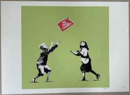 Banksy: No Ball Games, Street Art,  XL-Version 125/150