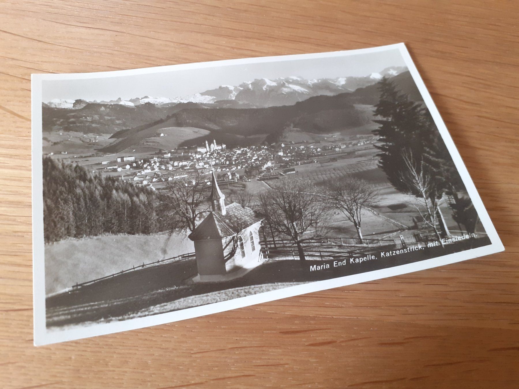 Cartoline postali: MARIA END KAPELLE - KATZENSTRICK - EINSIEDELN – Usato da Winterthur venduto da Ornyx7