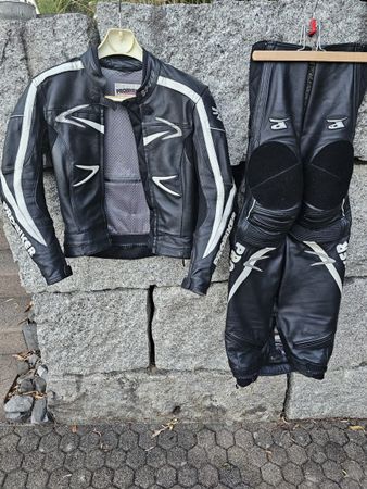 PROBIKER Motorrad-Lederkombi Unisex–2-teilig