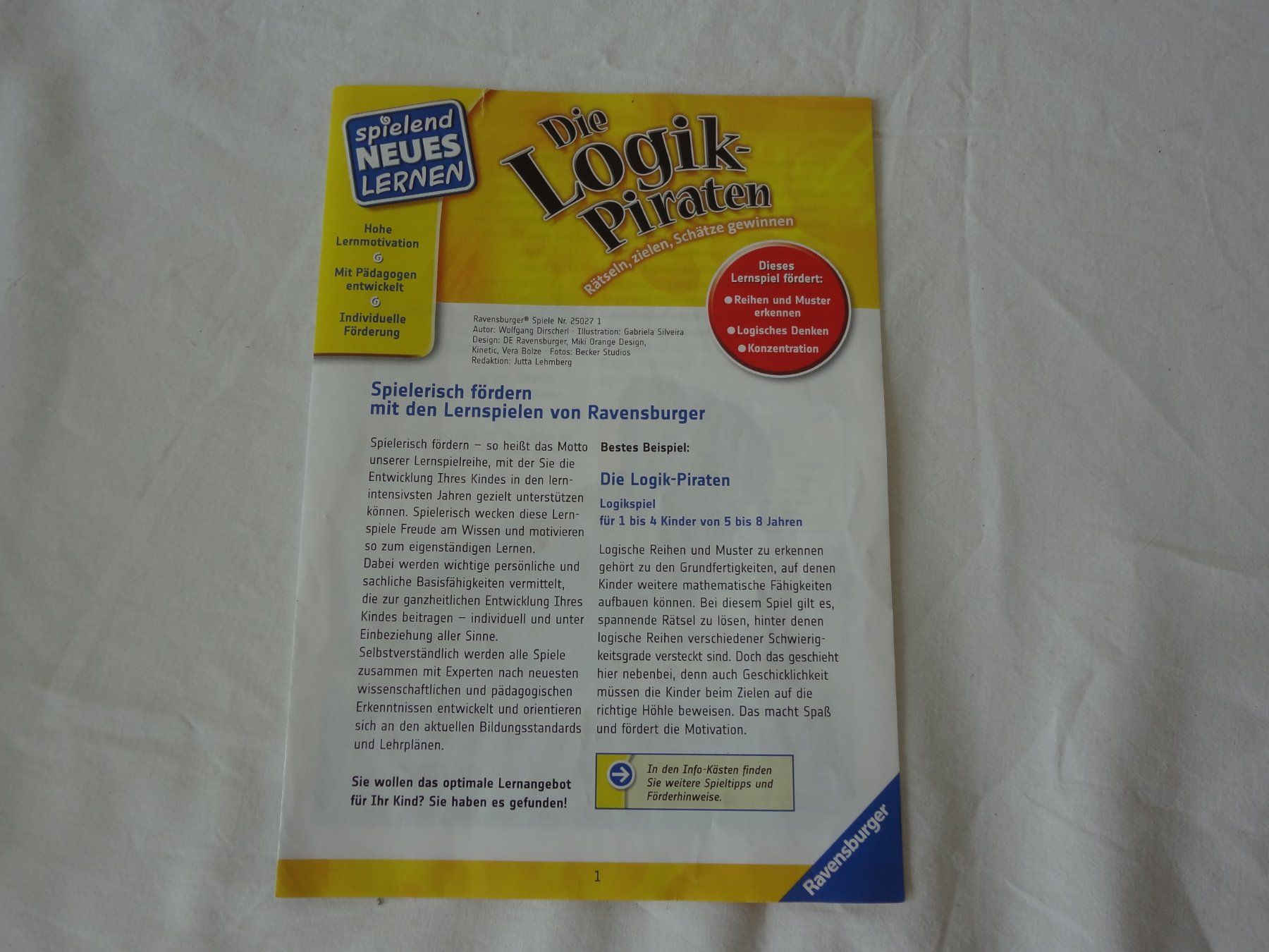 Ravensburger Giochi: Die Logistik Piraten – Nuovo (secondo la descrizione) da Zürich venduto da Stellaria 2
