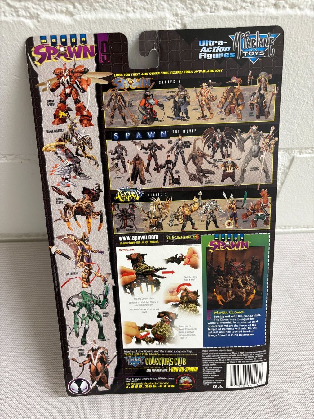 Statuette: NEU McFarlane Manga Clown Spawn, Vintage 1997 – Nuovo e nell'imballaggio originale da Ottenbach venduto da TimelessEmotions. 4