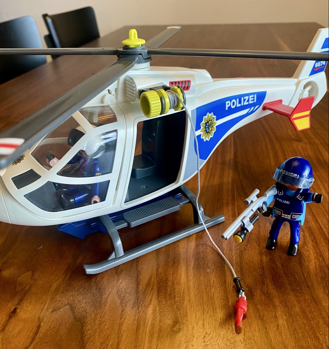 Playmobil Giocattoli: Playmobil Polizeihelikopter 6874 – Usato da Küsnacht ZH venduto da Ameise099 1