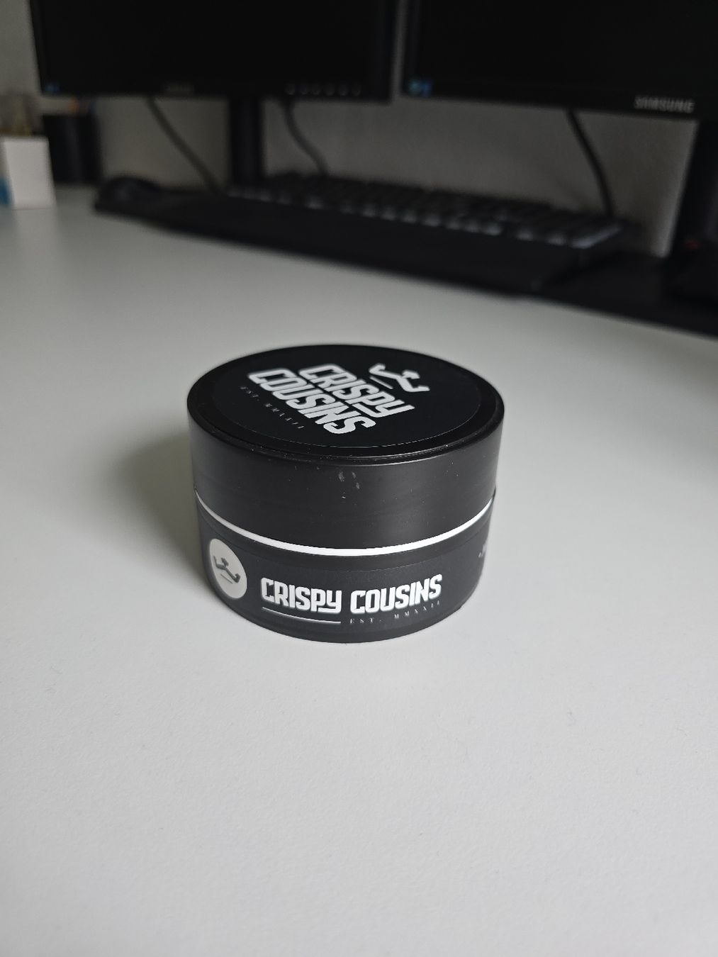 Prodotti per capelli: Crispy Cousins Haarwachs matt – Nuovo e nell'imballaggio originale da Bözberg venduto da priv_2723