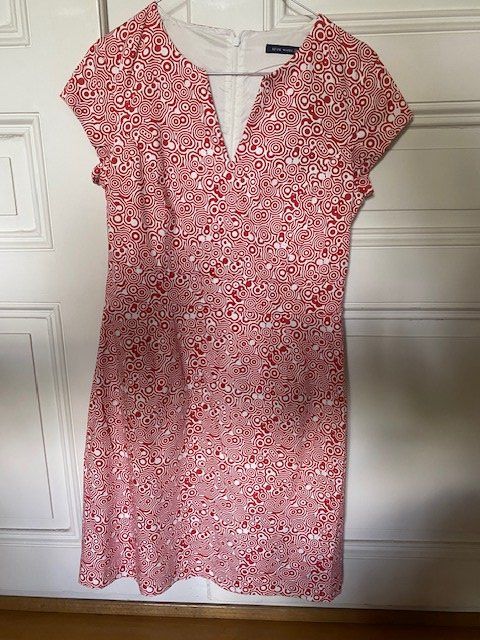 Vestiti: Robe Silver Woods rouge et blanche – Usato da Genève venduto da and_d8n8