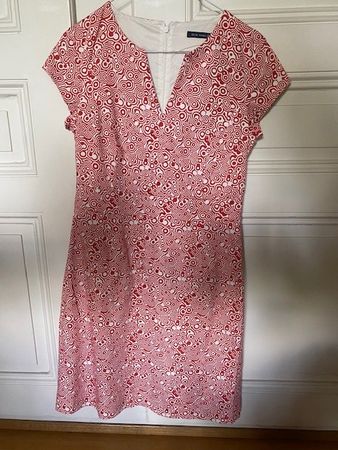 Robe Silver Woods rouge et blanche