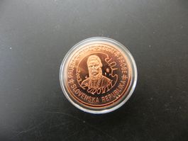 Medaille Probe Slowakei 2  Cents 2003