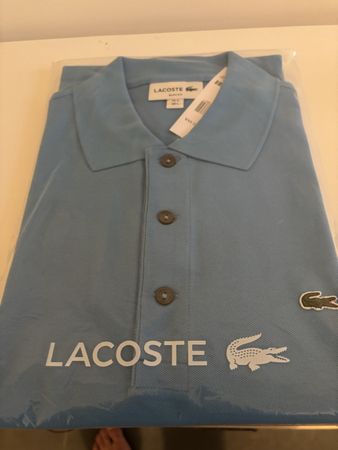 Lacoste Poloshirt - Größe 5/L, Slim fit Neu