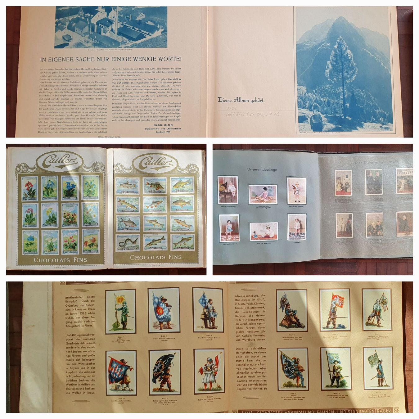 Album: 4 Sammelbilder - Album – Usato da Kreuzlingen venduto da Rschweiz1 1