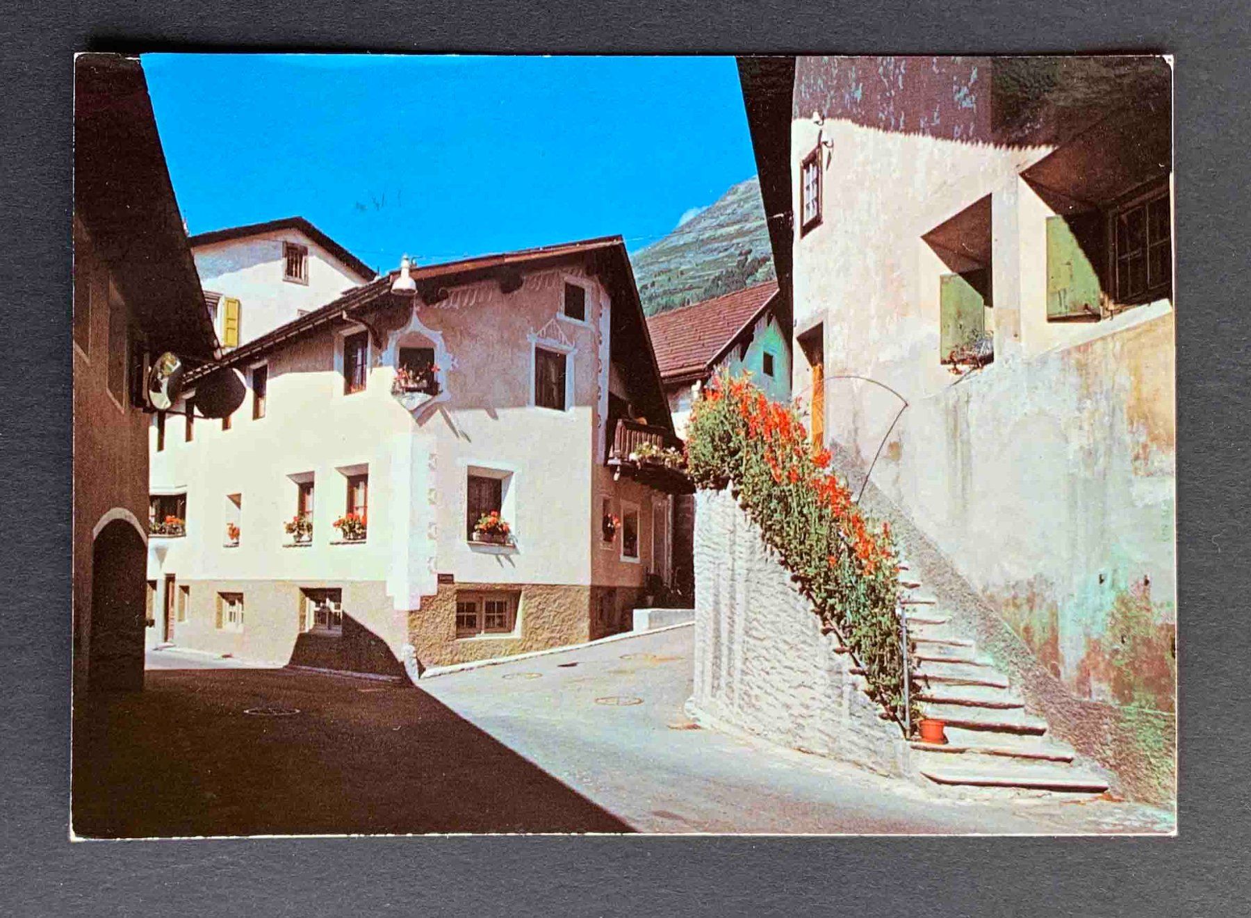 Cartoline postali: AK IN PONTRESINA – Usato da Goldau venduto da artelier1