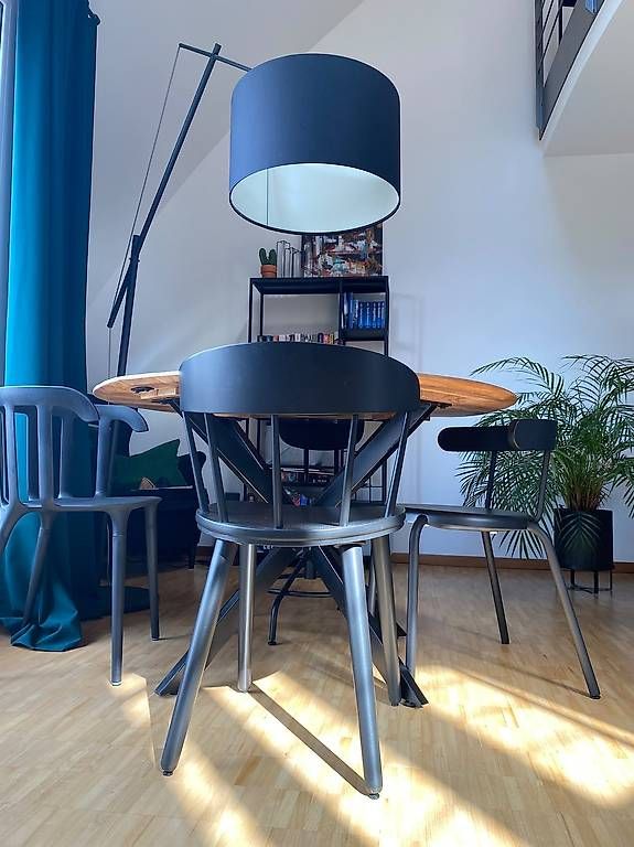 Lampade: Stylish large black floor lamp with smart bulb – Nuovo e nell'imballaggio originale da Nyon venduto da ako_k6ln 4