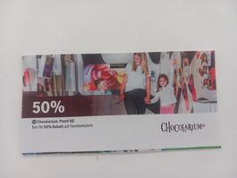 Chocolarium 50% Rabatt Familienbillette Flawil SG