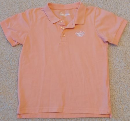 Sommerliches Poloshirt Gr 116/122
