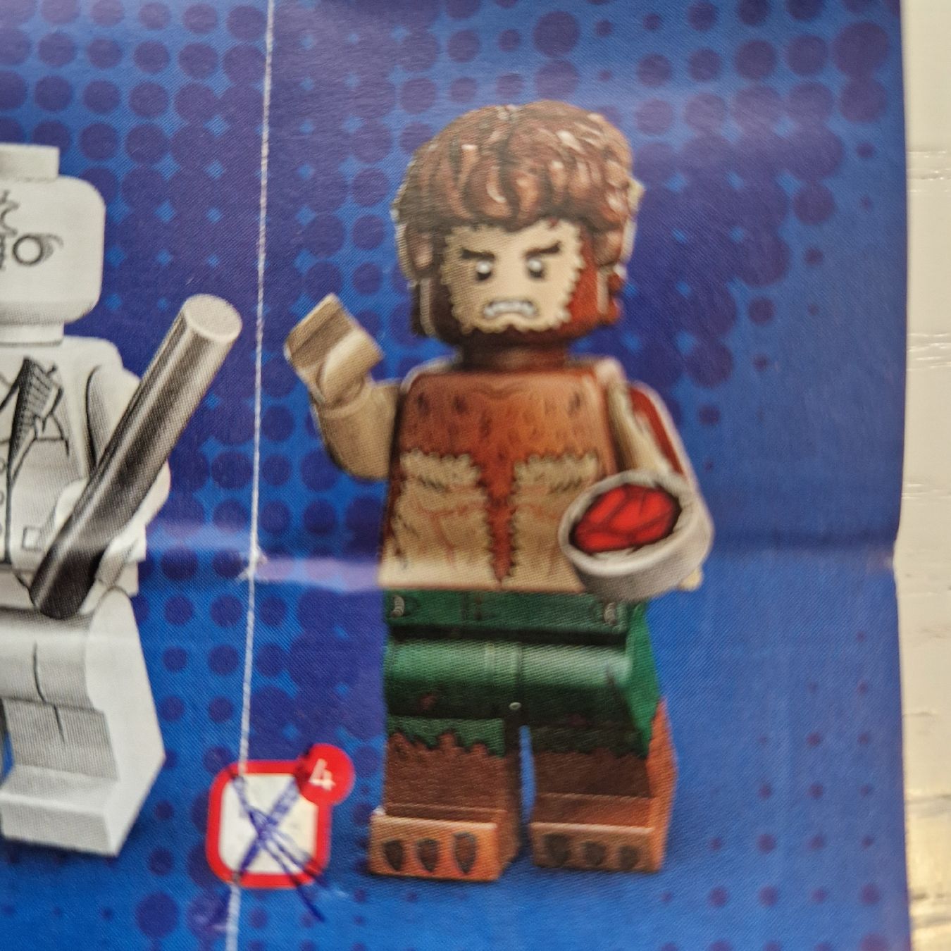 Lego Figuren: LEGO Minifigur Werewolf Marvel Studios Serie 2 – Gebraucht aus Birmenstorf AG von Sonderbund 4