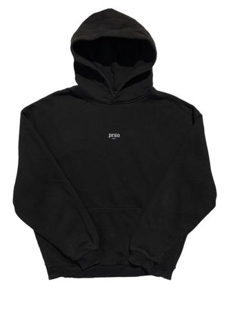 Peso Hoddie Black size L