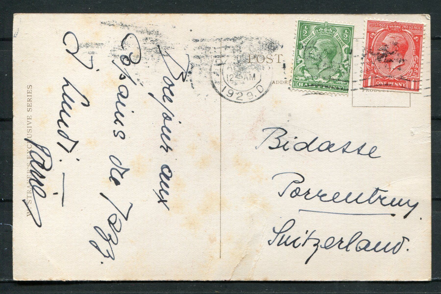 Cartes postales: LONDON  CHEAPSIDE  1929  Pferde - Kutsche  Oldtimer  1929 – D'occasion à Aarau par kufi44 2