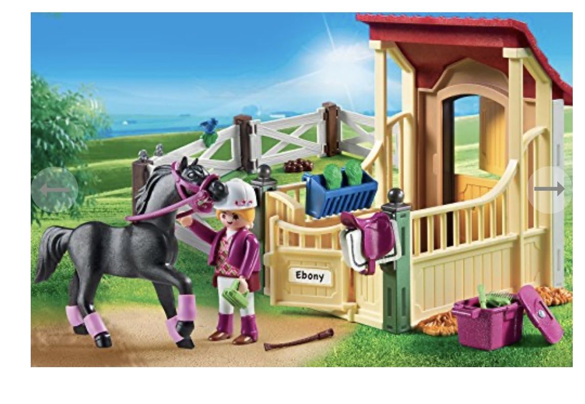 Playmobil Spielzeuge: Pferdebox Araber Playmobil 6934 – Gebraucht aus Riedholz von Elch121 6