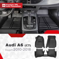 5D PremiumAuto Fussmatten für Audi A6 (C7) Baujahr 2010-2018