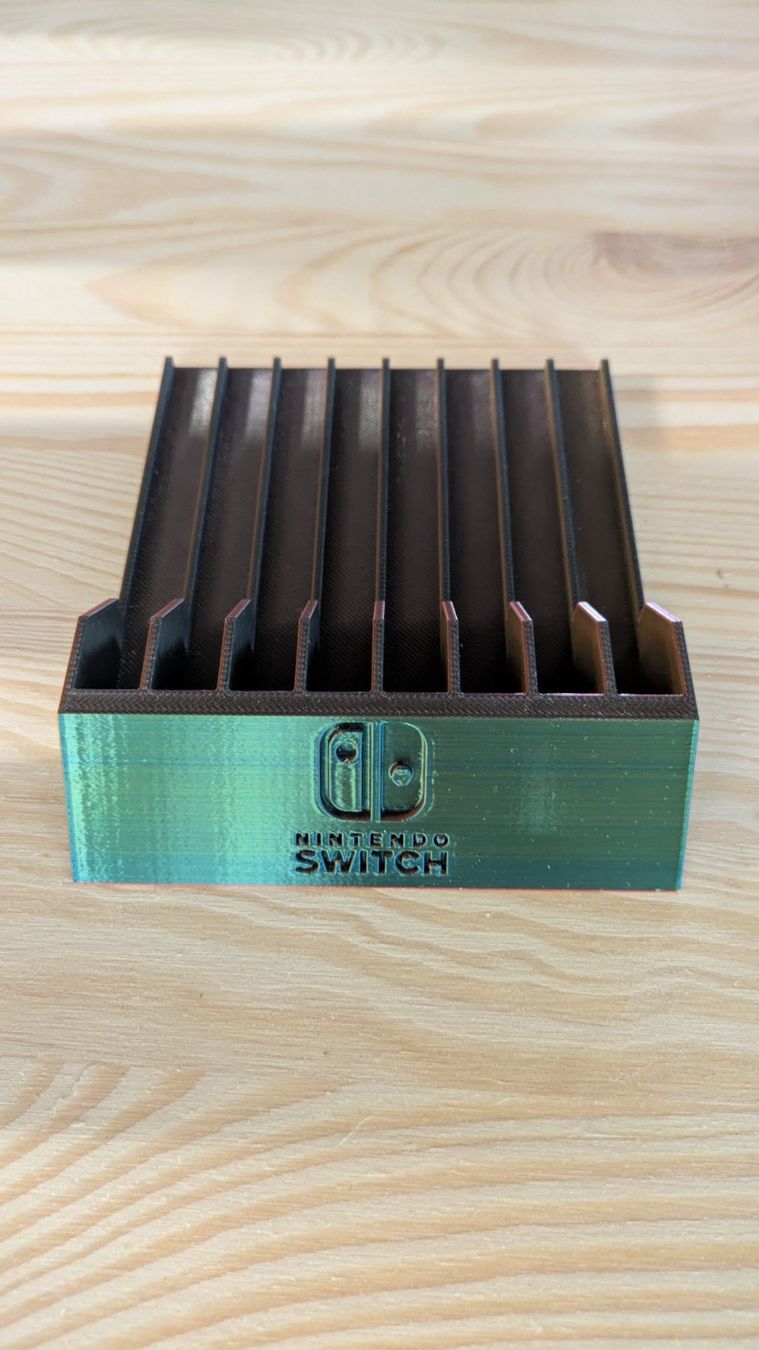 Spiele: Nintendo Switch Spiele Halter - Box Holder - Rainbow – Neu und originalverpackt aus Staufen von Fleby84