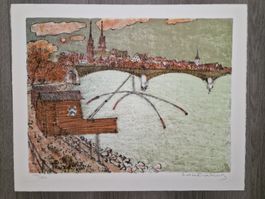 Fischergalgen Rhein Basel