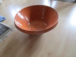 RIESIGE Teigschüssel Keramik antik Durchmesser 52 cm