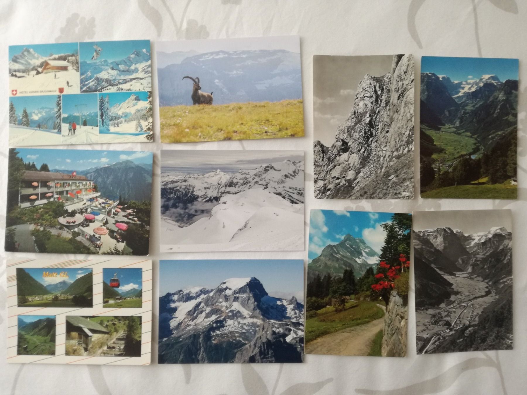 Cartoline postali: 10 AK Kanton Glarus – Usato da Zürich venduto da Tolima194