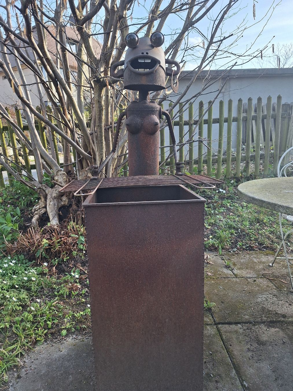 Grills: Origineller Gartengrill Eisenskulptur – Gebraucht aus Malters von chaufhuesli
