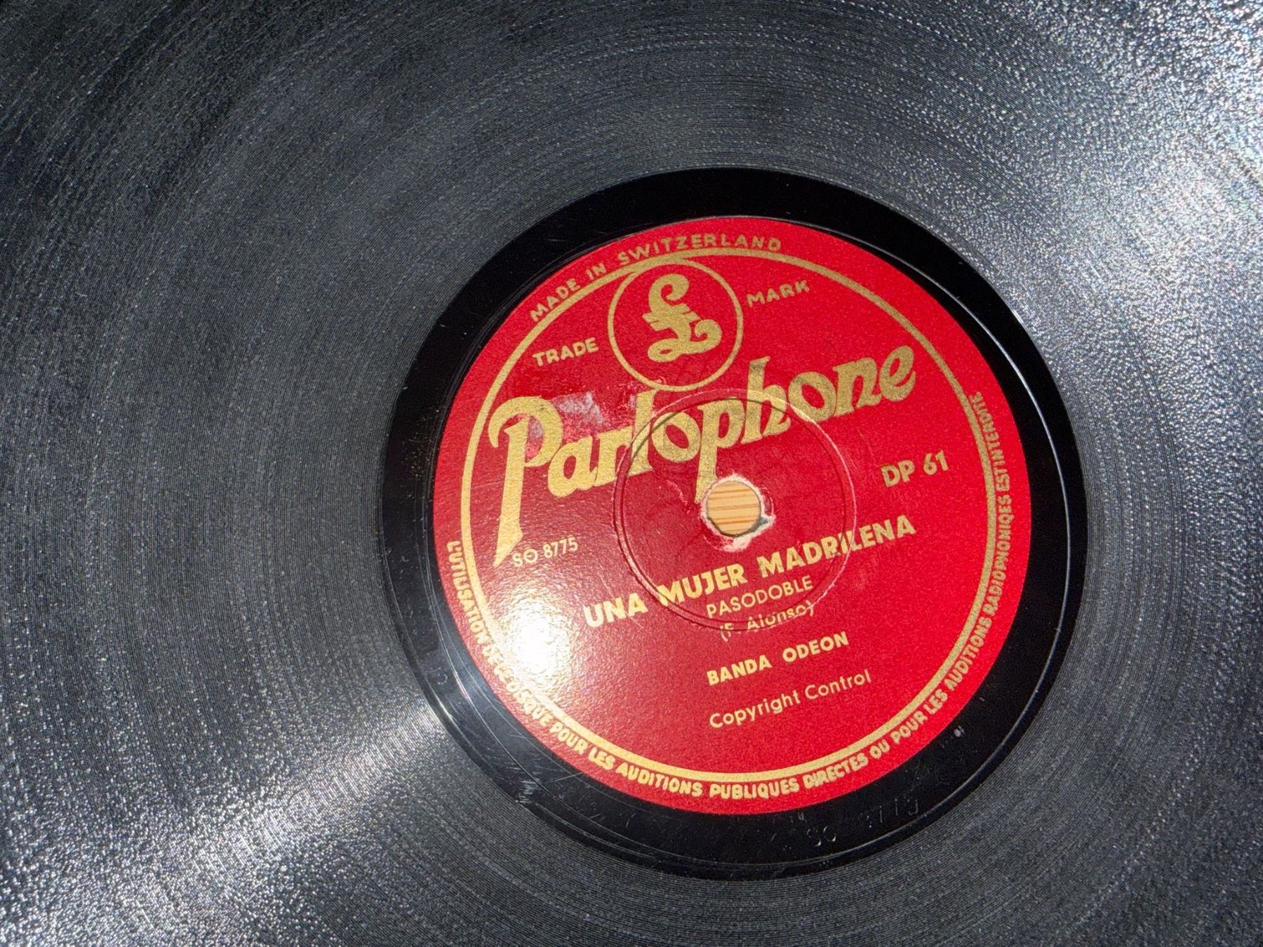 Vinyles: 3 Vinyles / disques de pasodobles – D'occasion à Genève par Buens4 3