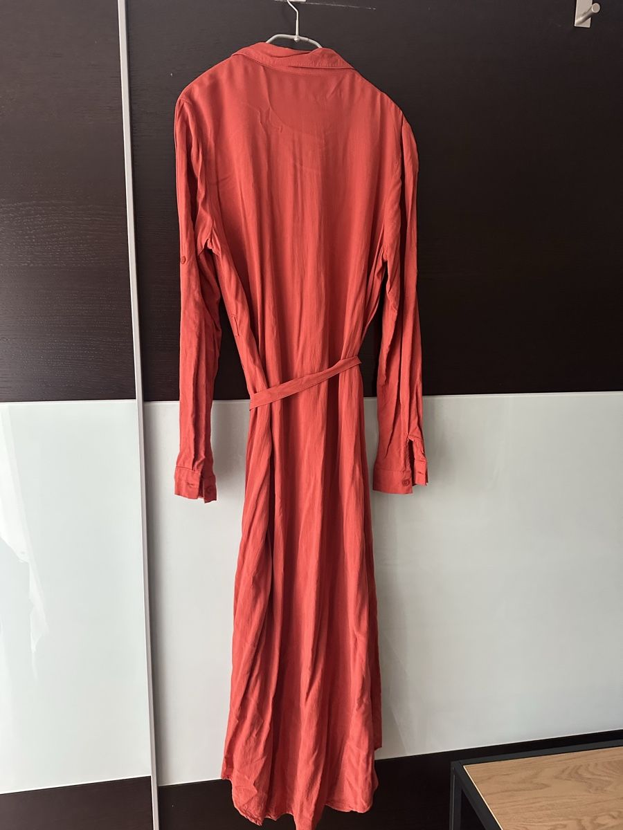 Shein Kleider: Blusenkleid in Terrakotta - Grösse L – Neu (gemäss Beschreibung) aus Altendorf von Eastwick4 4