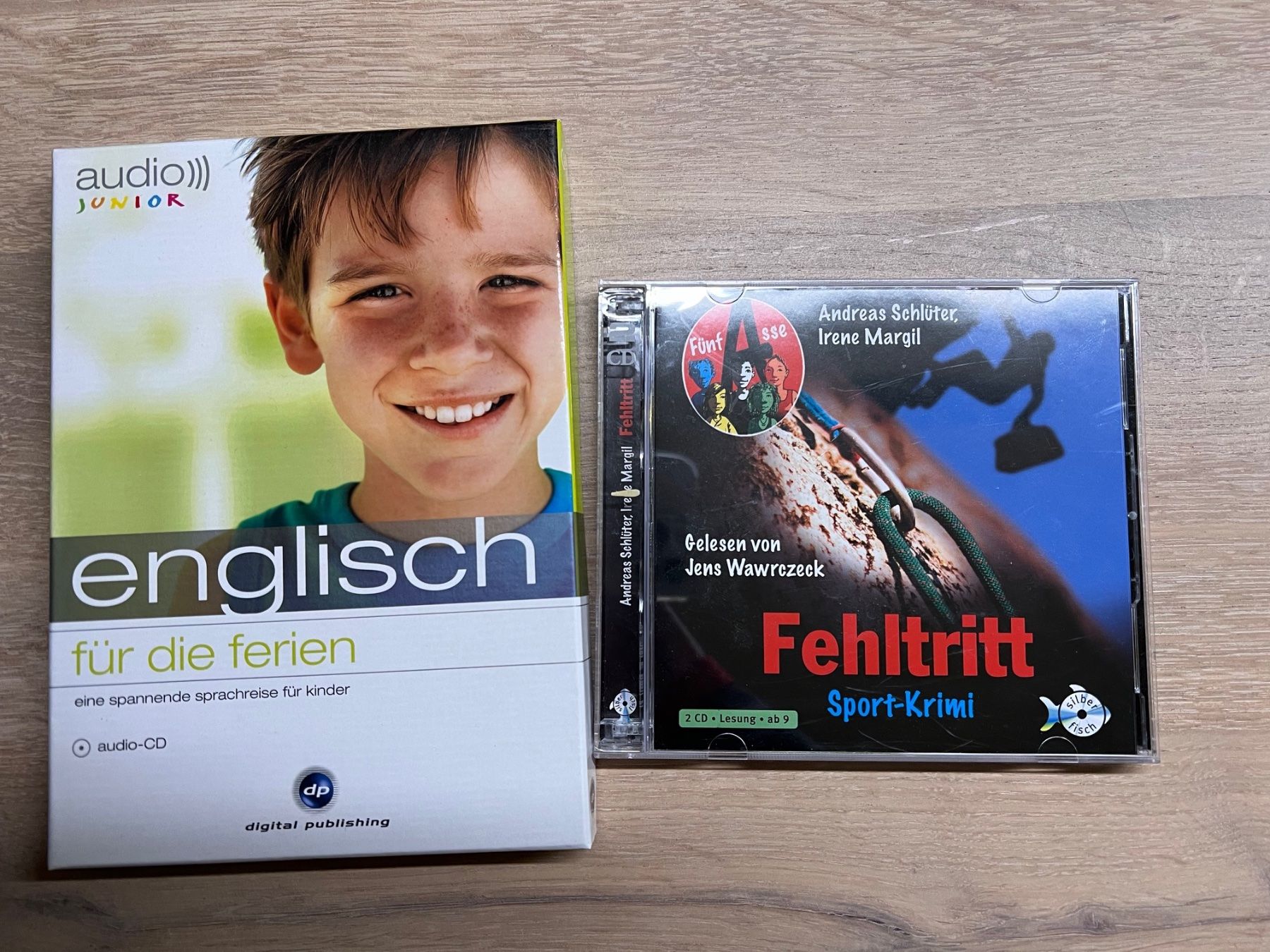 CD: 2 CD im Set ( Englisch + Krimi) – Usato da Wuppenau venduto da Alfreg