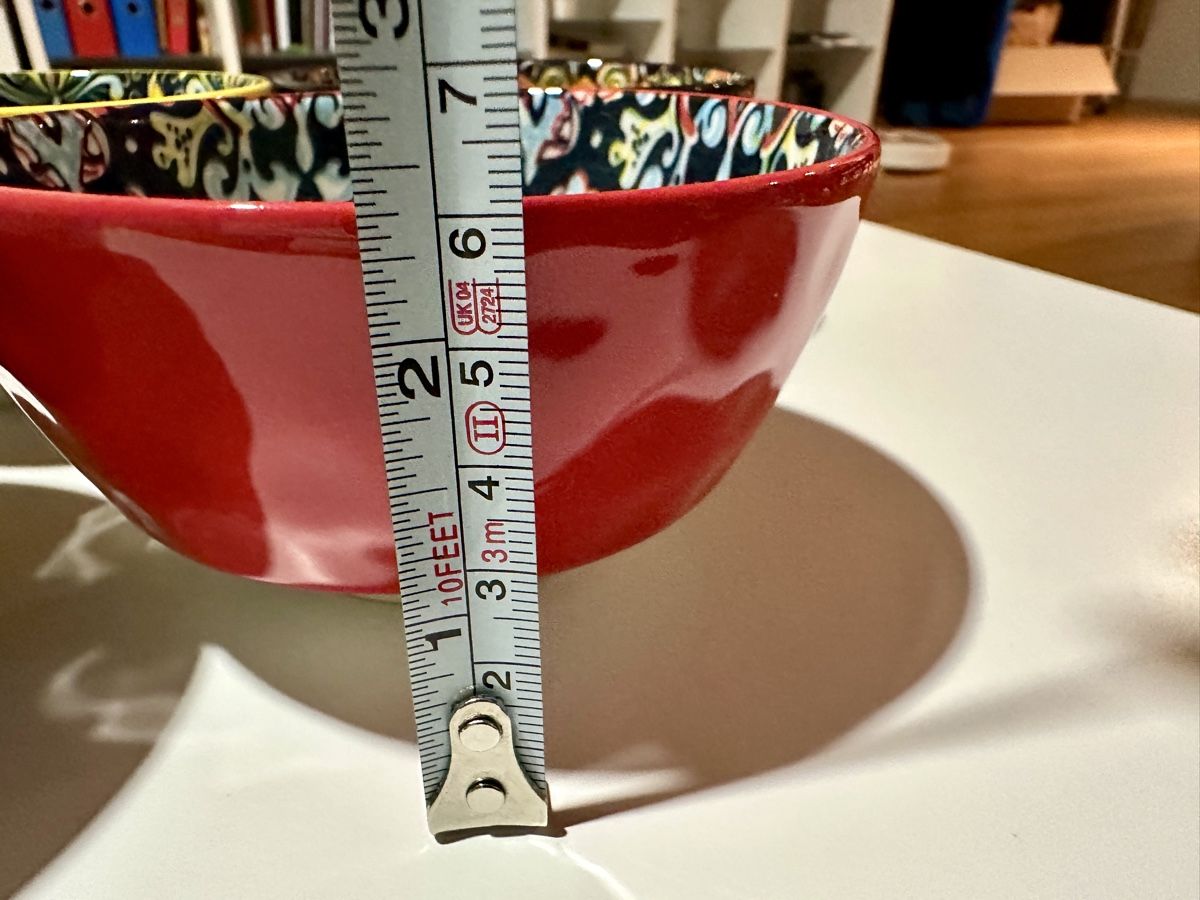 Schalen: New 5 Colorful Ceramic Bowls, 12cm – Neu (gemäss Beschreibung) aus Gattikon von Sarahs_Schatzkammer 3