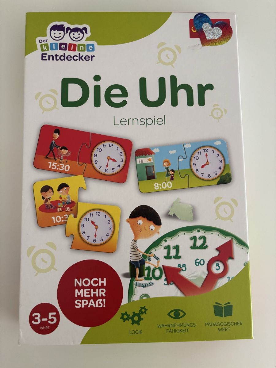 Spiele: Die Uhr Lernspiel 3-5 Jahre – Gebraucht aus Bülach von Karuna