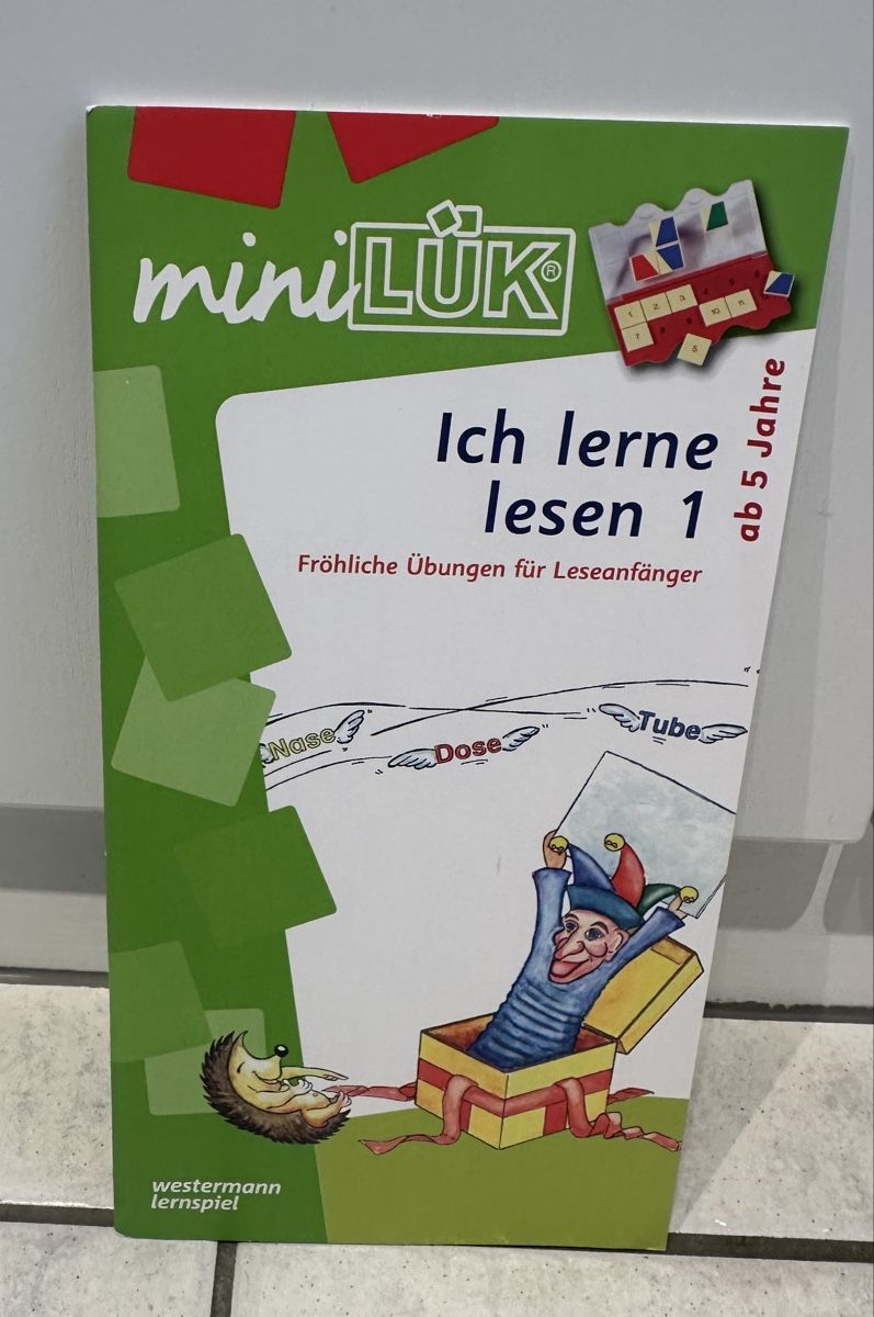 Giochi: MiniLÜK Heft, Ich lerne lesen 1 – Usato da Birmensdorf ZH venduto da Surfermoni