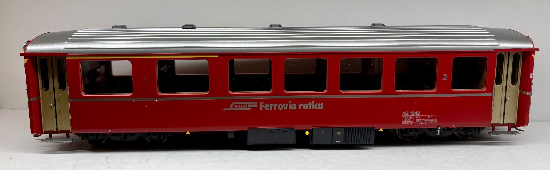 Bemo Modellini di ferrovie: Bemo EW I Personenwagen AB 1542 – Nuovo (secondo la descrizione) da Freienbach venduto da Lehcim 2