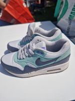 Nike Air Max 1, türkis-grau, Grösse 38, gebraucht.
