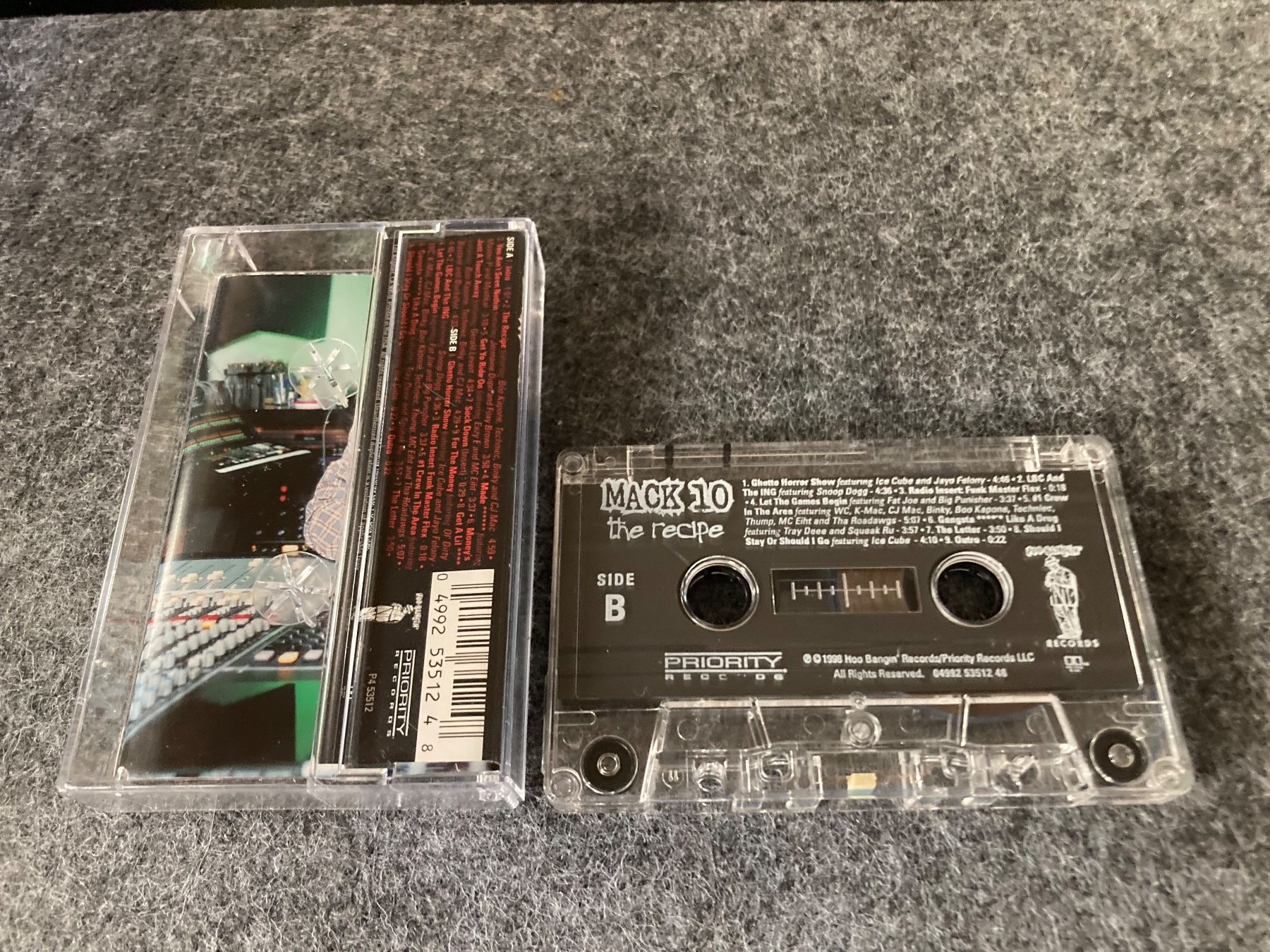 Musicassette: Mack 10 - The Recipe (MC) – Usato da Fribourg venduto da Karushi 4