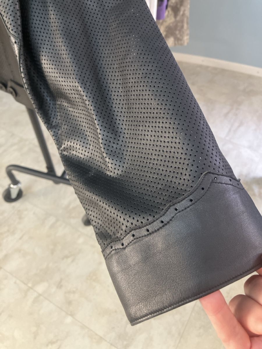 Versace Jacken: Lederjacke Gianni Versace perforiert schwarz Grösse L – Neu (gemäss Beschreibung) aus Muralto von jac_hkz5 6