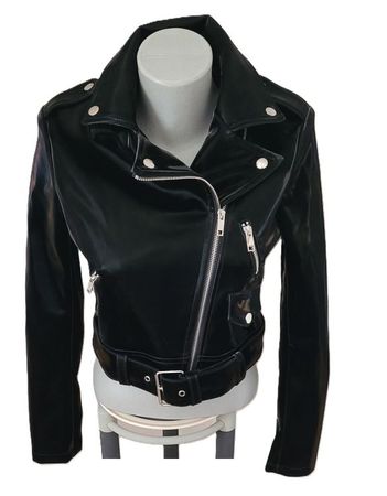 Eko leather moto jacket S coole Jacke im Biker Stil